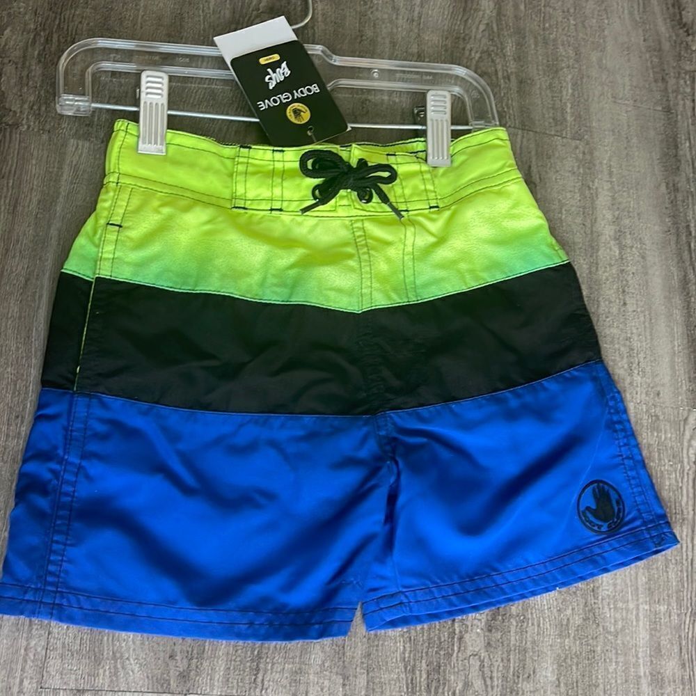 BodyGlove Boys Swim 50 UPF Swim Shorts NEW